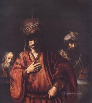 David y Urías Rembrandt Pinturas al óleo